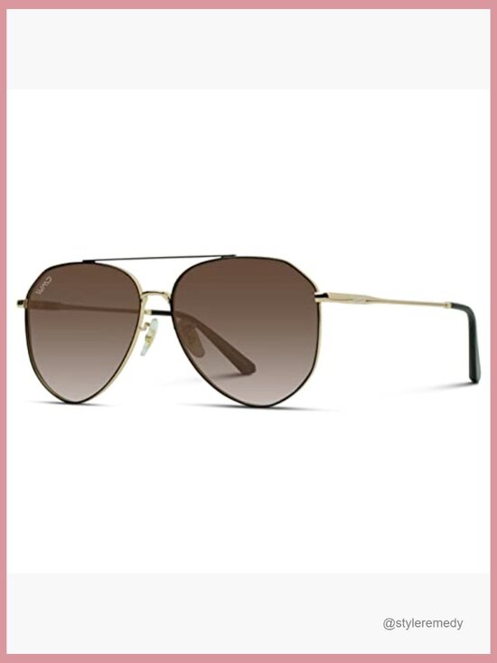 Metal Frame Polarized Aviator Sunglasses UV Protection Wrap Around main image 6